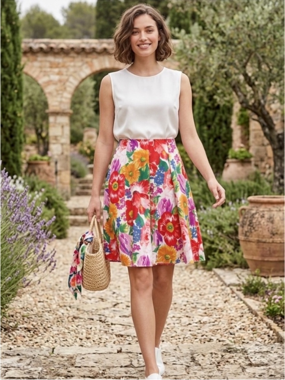 Dolce & Gabbana Floral Skirt